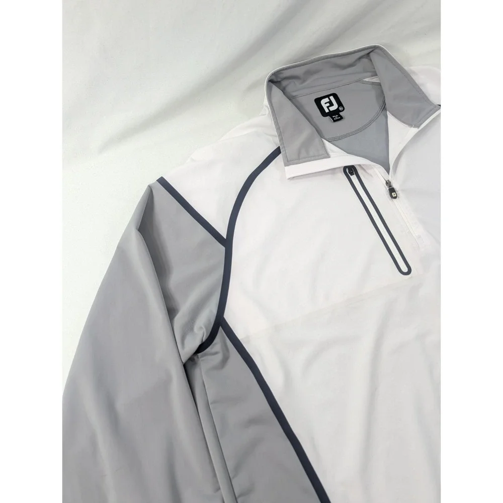 FJ Footjoy Wind Tech Pullover Performance Golf 1/4 Zip Guillardia Golf XL
